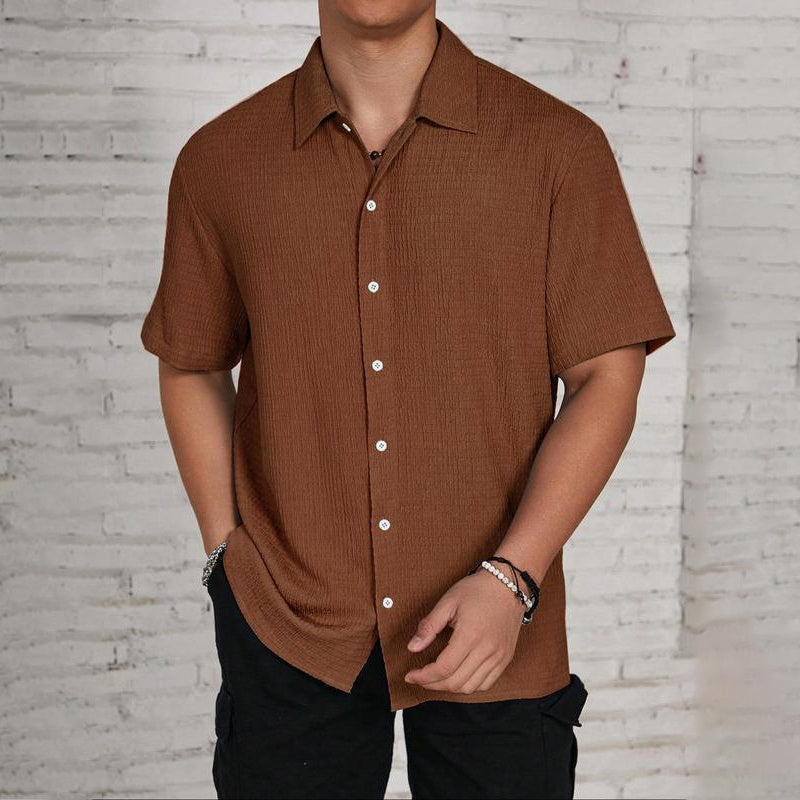 🔥Last day promotion⚡Men's Textured Knit Shirt